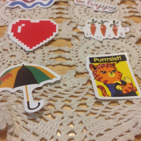 Stickers for cellphone, hydration bottles, etc. Boho vibe - Picture 7 of 8